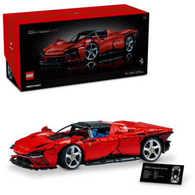 42143 LEGO Technic Ferrari Daytona SP3, Yetişkinler için bir Süper Araba Modeli Yapım ve Sergileme - 2