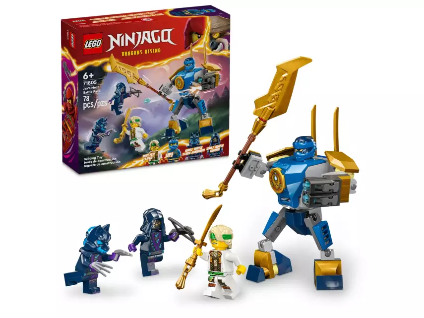 71805 LEGO® NINJAGO Jay'in Robotu Savaş Paketi - 1