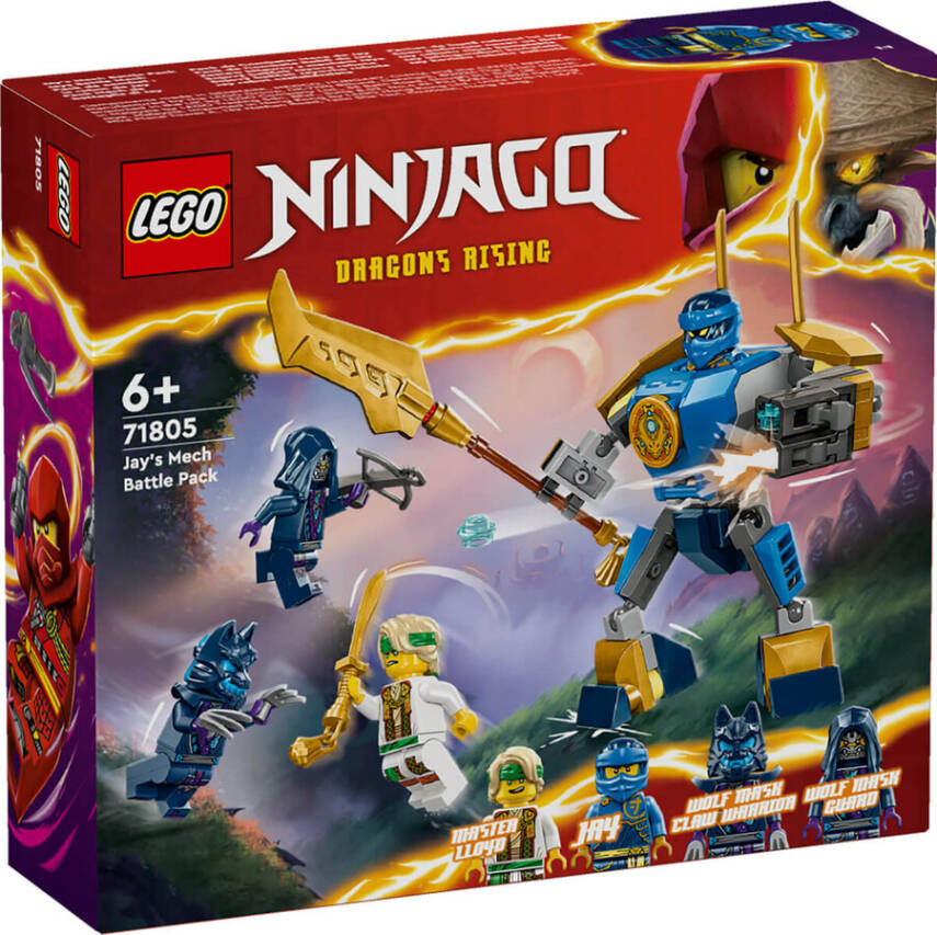 71805 LEGO® NINJAGO Jay'in Robotu Savaş Paketi - 3