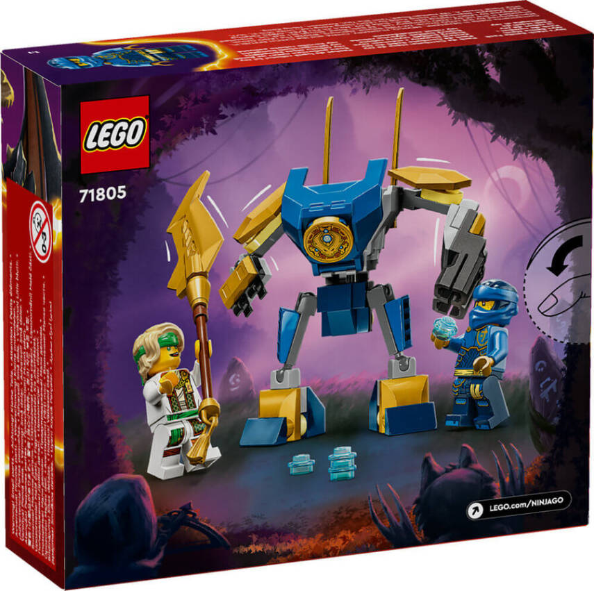 71805 LEGO® NINJAGO Jay'in Robotu Savaş Paketi - 4