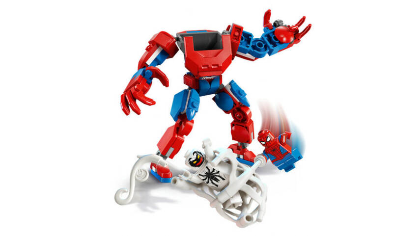 76308 LEGO® Marvel Örümcek Adam Robotu, Anti Venom’a Karşı - 4
