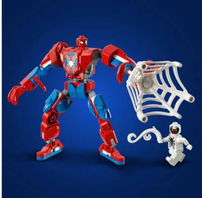 76308 LEGO® Marvel Örümcek Adam Robotu, Anti Venom’a Karşı - 6