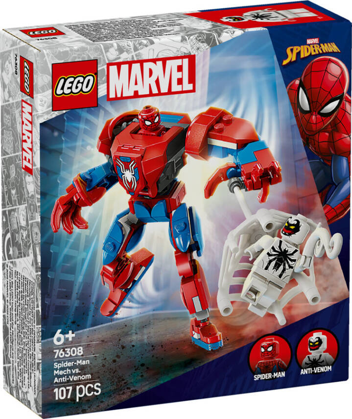 76308 LEGO® Marvel Örümcek Adam Robotu, Anti Venom’a Karşı - 2