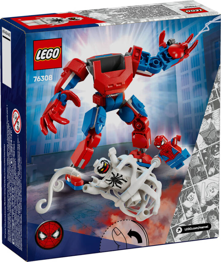 76308 LEGO® Marvel Örümcek Adam Robotu, Anti Venom’a Karşı - 3