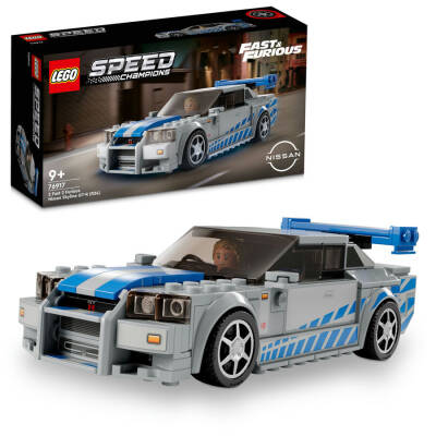 76917 LEGO® Speed Champions Daha Hızlı Daha Öfkeli Nissan Skyline GT-R (R34) - LEGO®