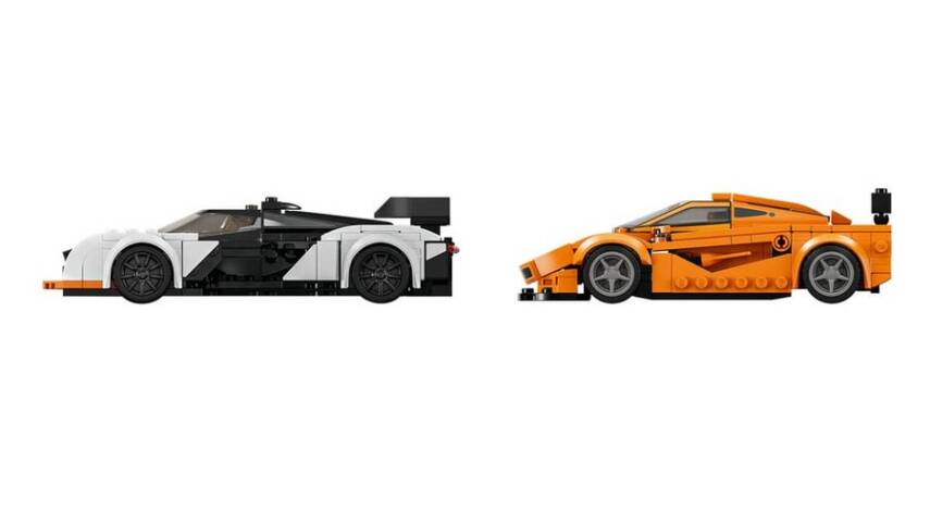 76918 LEGO® Speed Champions McLaren Solus GT ve McLaren F1 LM - 5