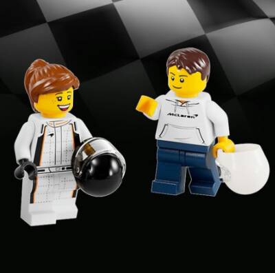 76918 LEGO® Speed Champions McLaren Solus GT ve McLaren F1 LM - 9
