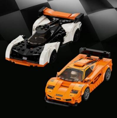 76918 LEGO® Speed Champions McLaren Solus GT ve McLaren F1 LM - 8