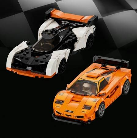 76918 LEGO® Speed Champions McLaren Solus GT ve McLaren F1 LM - 8