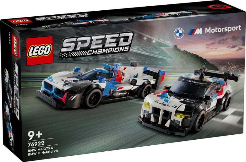 76922 LEGO® Speed Champions BMW M4 GT3 ve BMW M Hybrid V8 Yarış Arabaları - 2