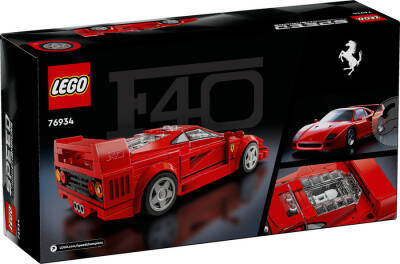 76934 LEGO® Speed Champions Ferrari F40 Süper Araba (318 Parça) - 6
