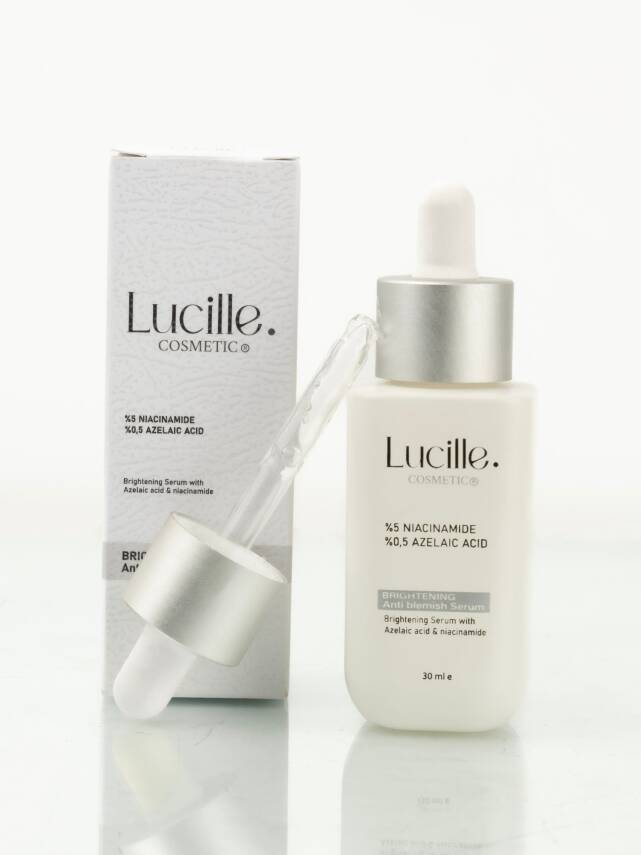 Lucille Aydınlatıcı Leke Serumu – Niacinamide İçerikli 30 ml | Eşit Ton & Işıltılı Cilt | %100 Vegan - 1
