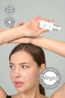 Lucille Aydınlatıcı Leke Serumu – Niacinamide İçerikli 30 ml | Eşit Ton & Işıltılı Cilt | %100 Vegan - 7