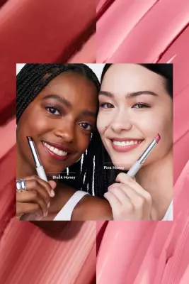 Clinique Almost Lipstick Ruj - 44 Pink Honey 1.9g | Parlak, Nemli Ve Doğal Görünüm - 7