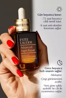 Estee Lauder Yaşlanma Karşıtı Cilt Serumu - Advanced Night Repair Onarıcı Gece Serumu 30 ml - 3