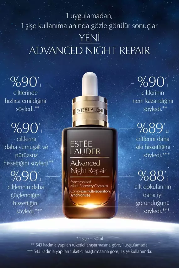 Estee Lauder Yaşlanma Karşıtı Cilt Serumu - Advanced Night Repair Onarıcı Gece Serumu 30 ml - 6