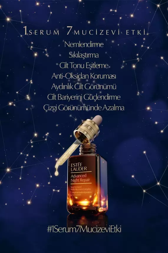Estee Lauder Yaşlanma Karşıtı Cilt Serumu - Advanced Night Repair Onarıcı Gece Serumu 30 ml - 2