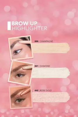 Flormar Asansörlü Aydınlatıcı Kaş Kalemi Gümüş -brow Up Highlighter Pencil-001 Diamond - 4