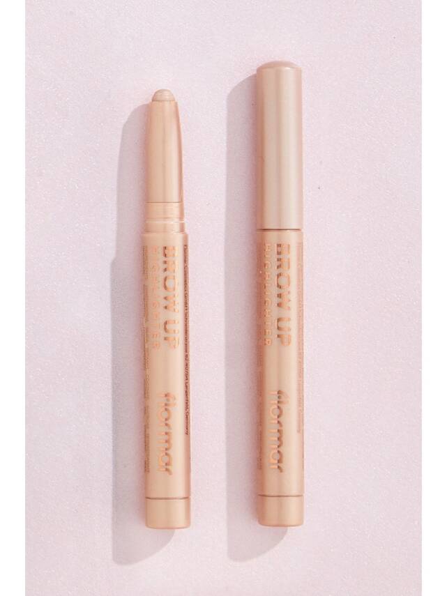 Flormar Asansörlü Aydınlatıcı Kaş Kalemi Uçuk Kahve -brow Up Highlighter Pencil-000 Champagne - 6