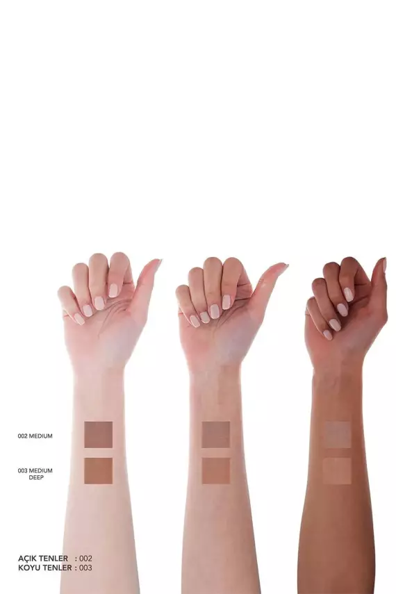 Flormar Contour Stick Yoğun Pigmentli ve Yumuşak Dokulu Stick Kontür (003 Medium Deep) - 6