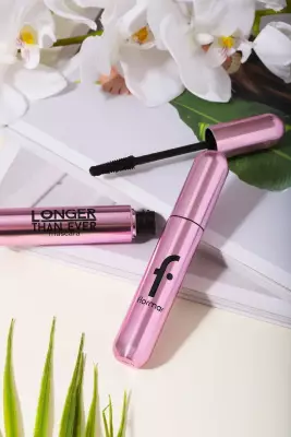 Flormar Doğal Formüllü Kirpik Uzatıcı Maskara (Siyah) - Longer Than Ever Mascara - 001 Black - 7