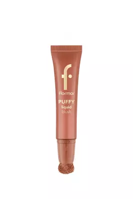 Flormar Puffy Nemlendirici Etkili & Parlak Bitişli Sünger Aplikatörlü Likit Allık – 003 Rosy Glow - 2