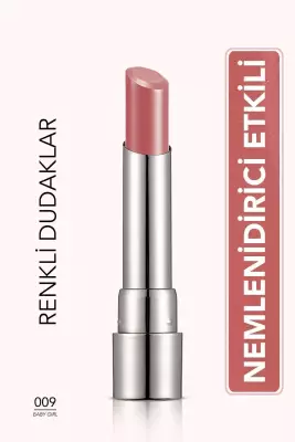 Flormar Sheer Up Lipstick Nemlendirici Parlak Ruj - 009 Baby Girl - 1