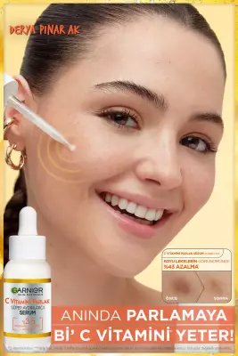 Garnier C Vitamini Parlak Süper Aydınlatıcı Serum 30ml (Niasinamid + Salisilik Asit) - 4