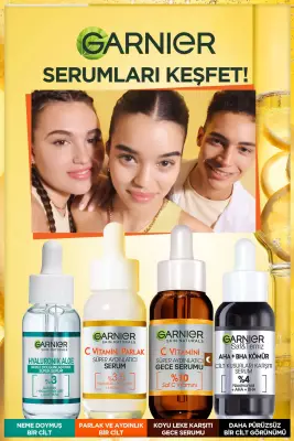 Garnier C Vitamini Parlak Süper Aydınlatıcı Serum 30ml (Niasinamid + Salisilik Asit) - 7