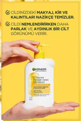 Garnier C Vitamini Parlaklık Veren Temizleyici 250 ML (C Vitamini + Gliserin) - 4