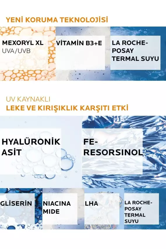 La Roche-Posay Anthelıos Age Correct Tinted Cream SPF50+ Uv Kaynaklı Leke ve Kırışıklık Karşıtı-50ml Renkli Güneş Koruyucu - 2