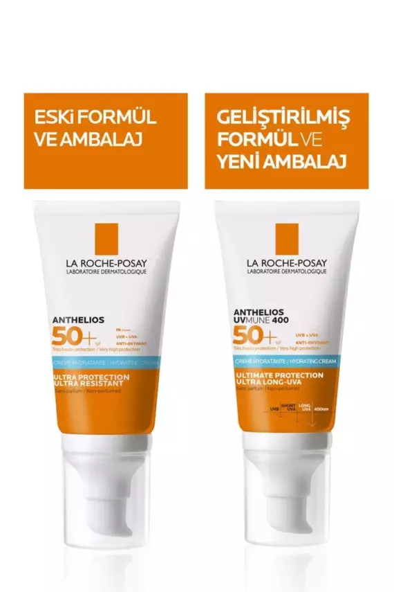 La Roche Posay-Anthelios Uvmune SPF+50 Hassas Ciltler İçin Yüksek Korumalı Yüz Güneş Kremi - 7