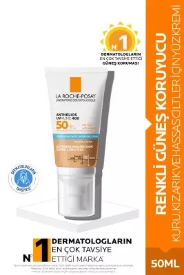 La Roche Posay-Anthelios Uvmune SPF+50 Hassas Ciltler İçin Yüksek Korumalı Yüz Güneş Kremi - 1