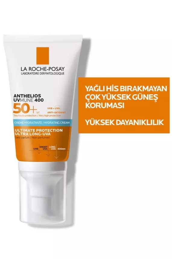 La Roche Posay-Anthelios Uvmune SPF+50 Hassas Ciltler İçin Yüksek Korumalı Yüz Güneş Kremi - 3
