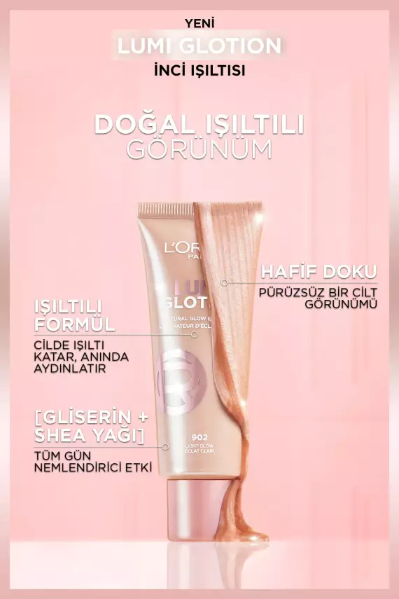 L’Oréal Paris Glotion All-in-one Doğal Işıltı 902 - Light Glow 40 ml - 3