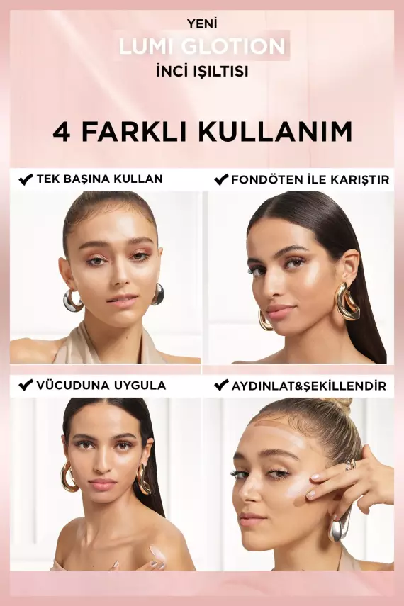 L’Oréal Paris Glotion All-in-one Doğal Işıltı 902 - Light Glow 40 ml - 4