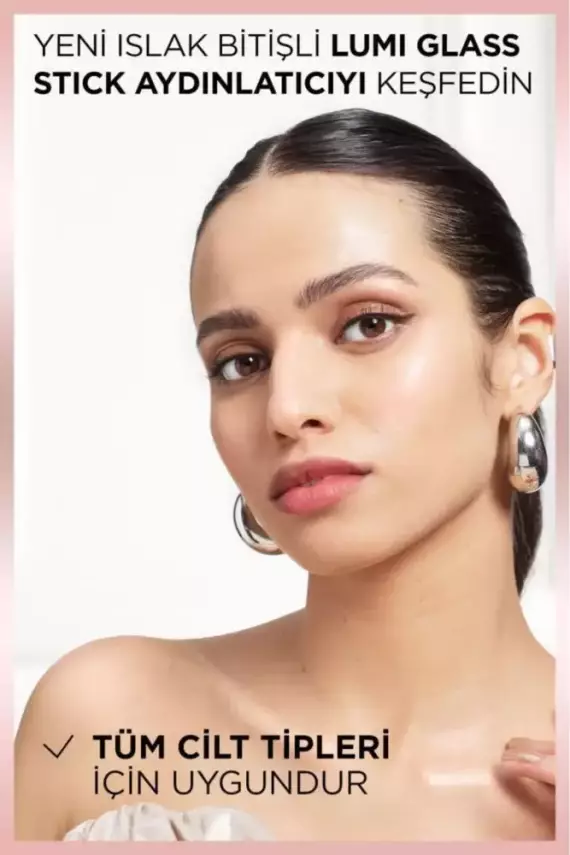L'Oréal Paris Lumi Glass Islak Bitişli Stick Aydınlatıcı - 620 Glassy Pink Ballet - 7