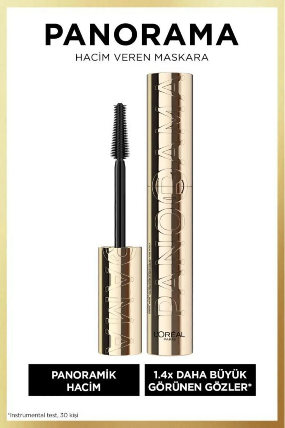L'Oreal Paris Panorama Hacim Veren Maskara Siyah - 1