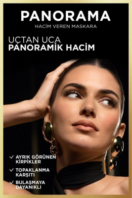 L'Oreal Paris Panorama Hacim Veren Maskara Siyah - 8