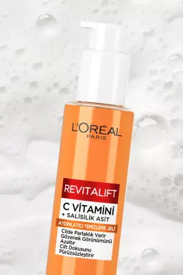 L'Oreal Paris Revitalift Clinical C Vitamini + Salisilik Asit Aydınlatıcı ve Gözenek Karşıtı Köpük Temizleyici - 3