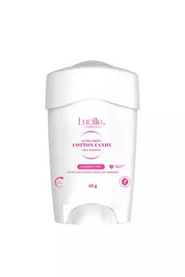 Lucille %100 Vegan Alüminyum İçermeyen Tüm Gün Etkili Kadın Krem Deodorant - Pamuk Şeker Esanslı 40 gr - 5