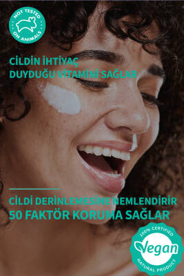 Lucille %100 Vegan Nemlendirici Etkili Stick Güneş Kremi – SPF 50+ UVA & UVB Koruma – 25 gr - 2