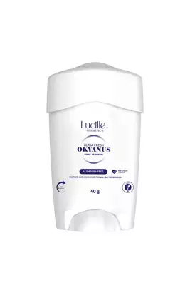 Lucille %100 Vegan Okyanus Esanslı Krem Deodorant 40 ml – Alüminyumsuz, Erkeklere Özel Doğal Ferahlık - 2