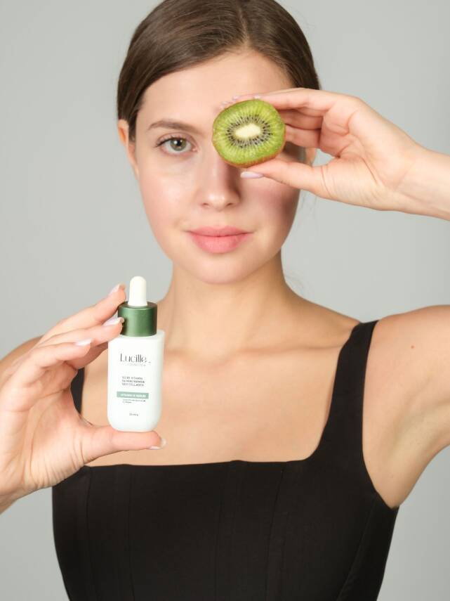 Lucille B Vitamin Serum - Niacinamide ve Kolajen İçerikli - Cilt Aydınlatıcı ve Sıkılaştırıcı( Vegan İçerikli ) - 30 Ml - 7