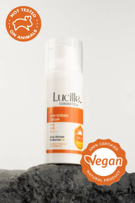 Lucille Güneş Kremi SPF 50 – UVA + UVB Koruma & Vitamin B5 İçerikli – 50 ml – %100 Vegan Formül - 3