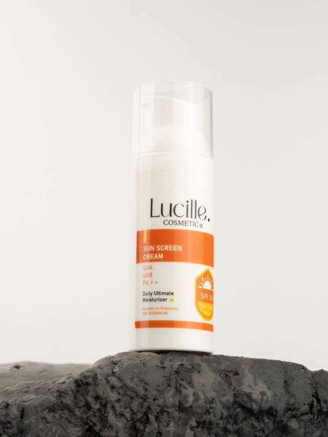 Lucille Güneş Kremi SPF 50 – UVA + UVB Koruma & Vitamin B5 İçerikli – 50 ml – %100 Vegan Formül - 6