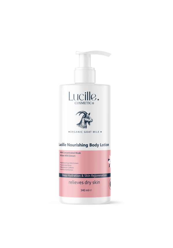 Lucille Keçi Sütü & Musk’lı Nemlendirici Vücut Losyonu – 250 ml – %100 Vegan Formül & Niacinamide İçerikli - 4