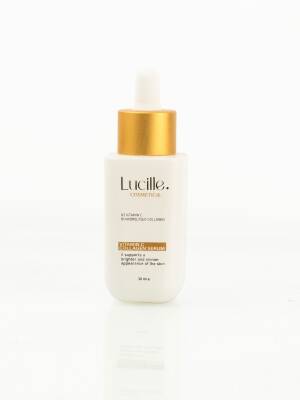 Lucille Vitamin C Serum 30ml | Kolajen İçerikli %100 Vegan Aydınlatıcı Serum - 6