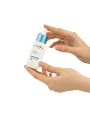 Lucille Yoğun Nemlendirici Hyalüronik Asit Serumu – Niacinamide & Kolajen İçerikli 30 ml | Derin Nem & Gençlik Etkisi | %100 Vegan - 5
