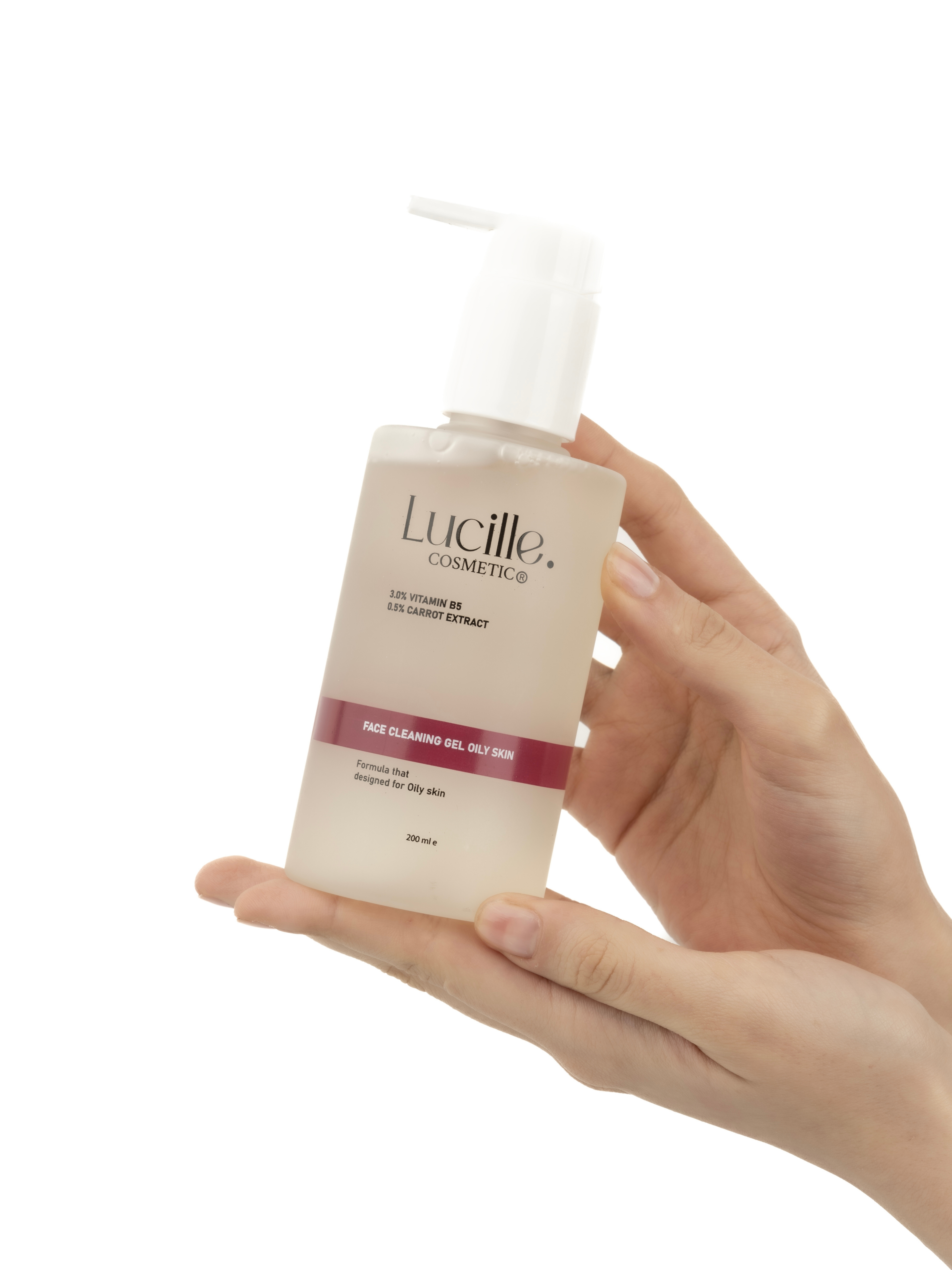 Lucille Yüz Yıkama Jeli – Vitamin B5 İçerikli – 200 ml – %100 Vegan Formül (Yağlı ve Akneli Ciltler için) - 3